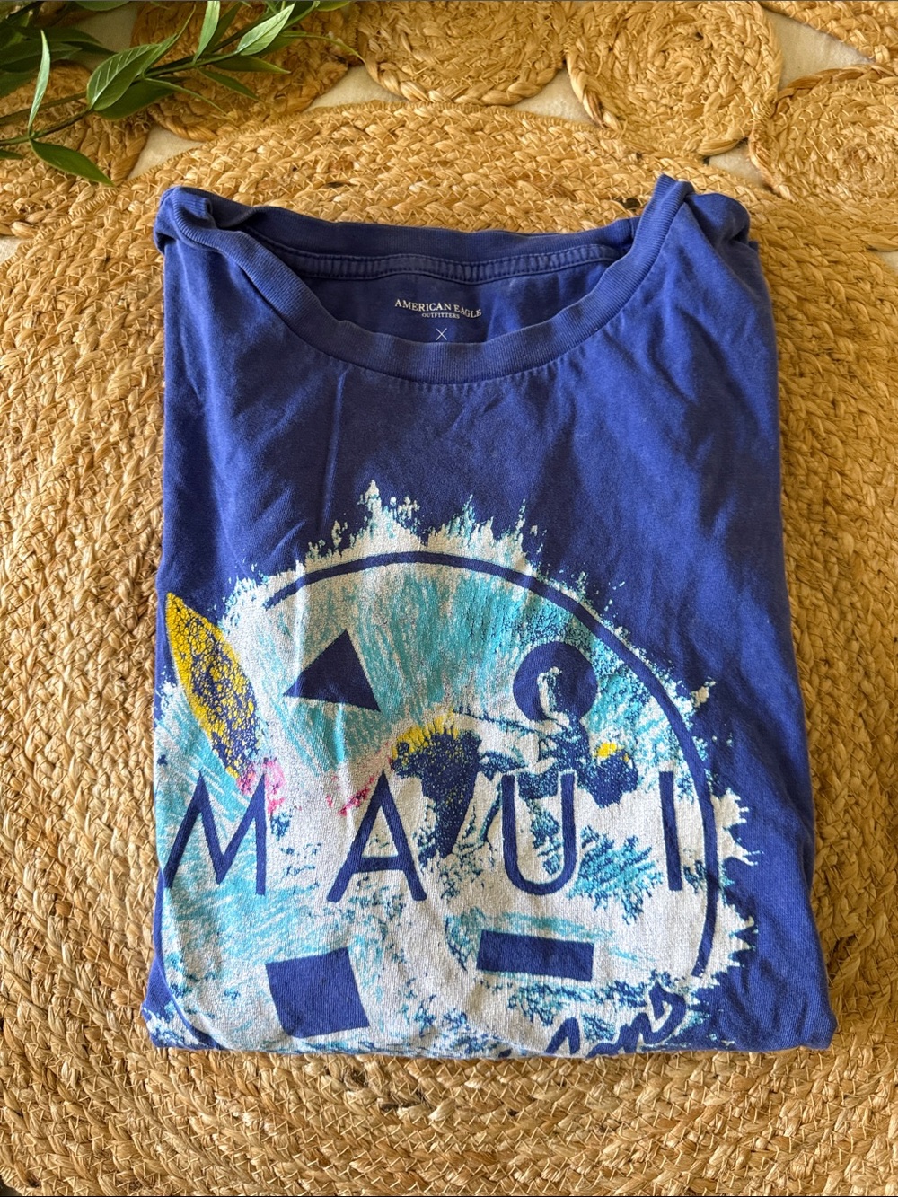 Maui and Sons American Eagle 100% cotton Tee. L
